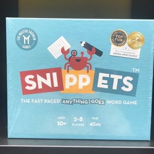 SNIPPETS The Fast Paced Anything Goes Word Game